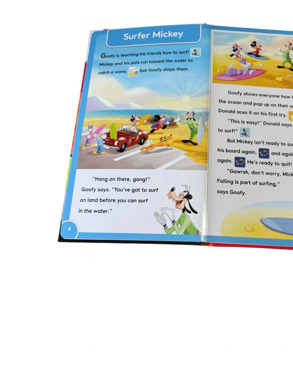 Disney Mickey  Friends: Sound Storybook Treasury - Hardcover - VERY GOOD